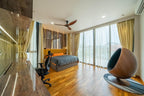 Efenz Hugger DC-Eco Ceiling Fan with 22W Samsung Dimmable LED Light Kit And Remote domaco.com.sg