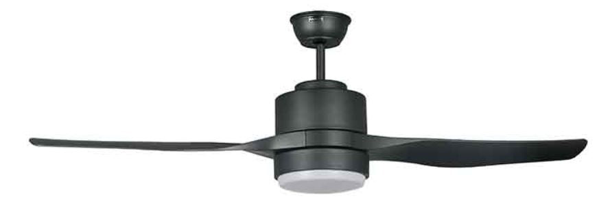 FANCO E-SPIN 50" CEILING FAN (2 ABS Blades)  + REMOTE CONTROL + LED RGB 18W - Domaco