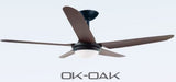 DECCO BRISBANE 52 INCH CEILING FAN + REMOTE CONTROL + LED RGB 18W (29900)<br>*Contact us for best price - Domaco