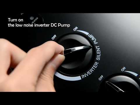 Rubine RWH-933-PB (Black) / RWH-933-PW (White) Instant Water Heater with DC Water Booster Pump (18800) *Contact us for best price