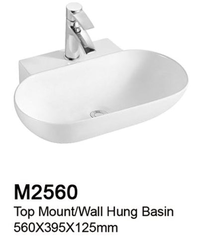 TIARA M2560 BASIN (8800) *Contact us for best price - Domaco
