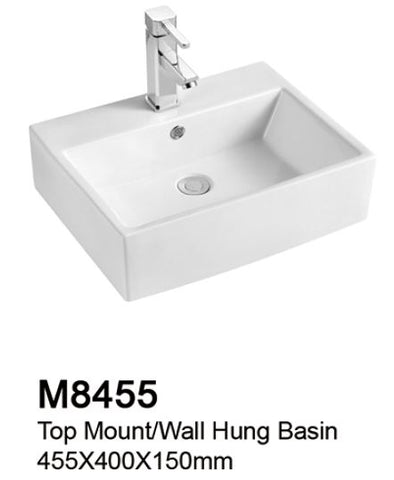 TIARA M8455 BASIN (7800) *Contact us for best price - Domaco