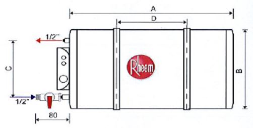 Rheem EHG series Storage Heater - Domaco
