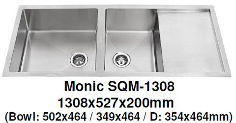 Monic SQM-1308 Kitchen Sink - Domaco