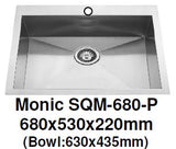 Monic SQM-680 & 680-P Kitchen Sink - Domaco