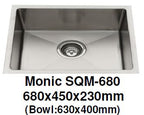 Monic SQM-680 & 680-P Kitchen Sink - Domaco