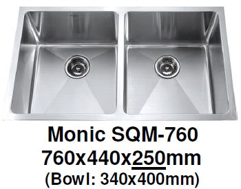 Monic SQM-760 Kitchen Sink - Domaco