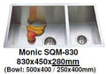 Monic SQM-830 Kitchen Sink - Domaco