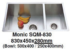 Monic SQM-830 Kitchen Sink - Domaco