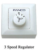 Fanco FFM4000 48" Ceiling Fan with 3 speed wall regulator - Domaco